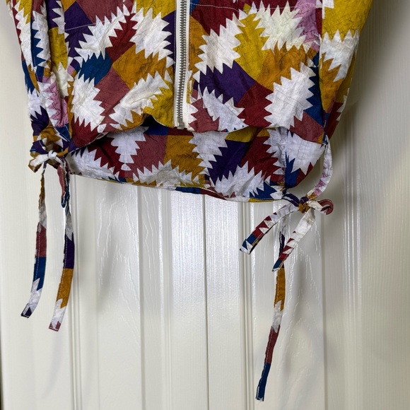 Isabel Marant Rare Multicolor Hoodia Cropped Puffer Vest Hooded Women’s One Size - Picture 12 of 16